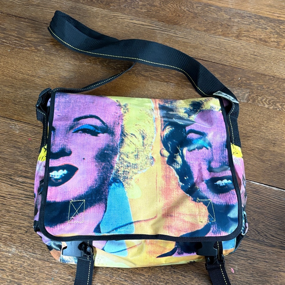 Andy Warhol Loop NYC Marilyn Manroe Pop Art Y2K Messanger Bag